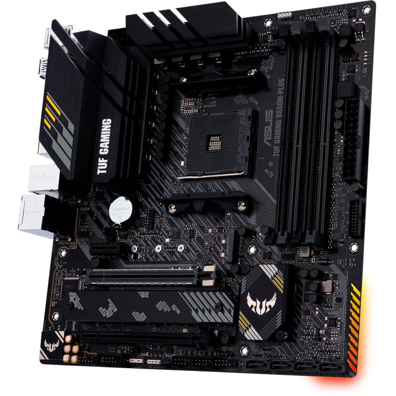 ASUS Материнcька плата TUF GAMING B550M-PLUS sAM4 B550 4xDDR4 M.2 HDMI DP mATX