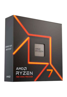 AMD Центральний процесор Ryzen 7 7700X 8C/16T 4.5/5.4GHz Boost 32Mb Radeon Graphics AM5 105W cooler Box