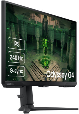 Samsung Монітор 27" Odyssey G4 S27BG400EI 2*HDMI, DP,, IPS, 240Hz, 1ms