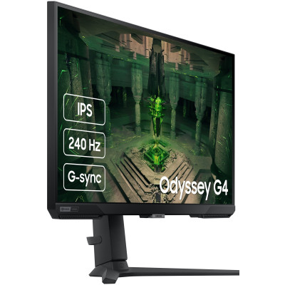 Samsung Монітор 27" Odyssey G4 S27BG400EI 2*HDMI, DP,, IPS, 240Hz, 1ms