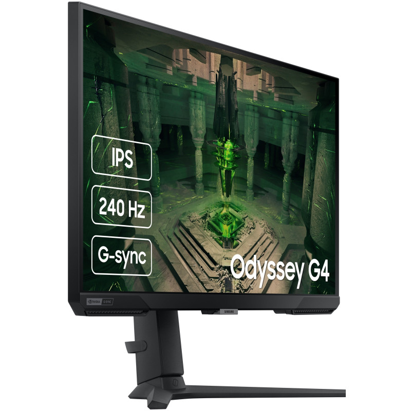 Samsung Монітор 27" Odyssey G4 S27BG400EI 2*HDMI, DP,, IPS, 240Hz, 1ms