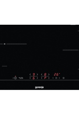 Gorenje Варильна поверхня індукційна, 60см, PowerBoost, SmartControl, чорний