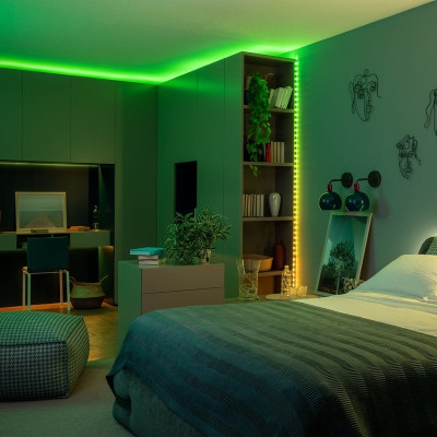 Twinkly Гірлянда Smart LED Twinkly Dots Lights RGB 400 IP44 20м кабель чорний