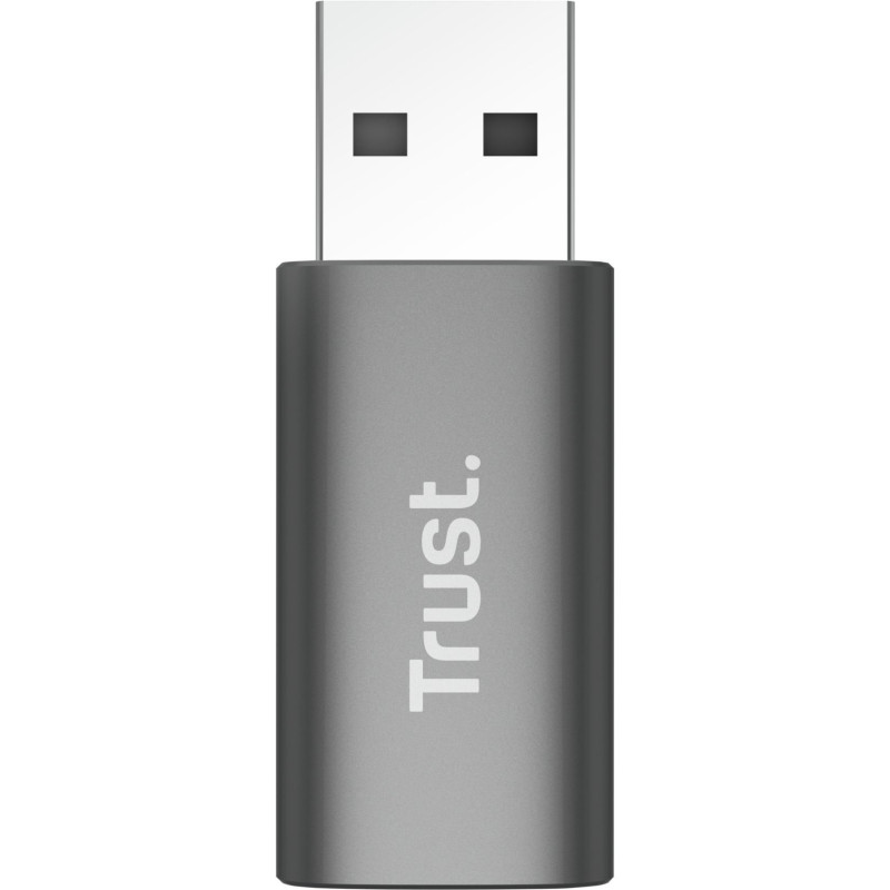 Trust Адаптер Calyx USB-C > USBA3.2, 2шт, чорний
