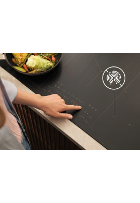 Electrolux Варильна поверхня індукційна, 80см, розширена зона, датчик кипіння, Hob2Hood, чорний матовий