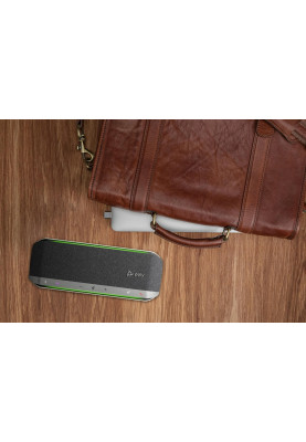Poly Спікерфон Sync 40+ -M з адаптером BT700A, 3 x Bi-Mic, радіус 2,5 м, USB-A, USB-C, Bluetooth, сірий