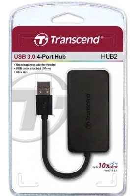 Transcend Хаб USB 3.1 Type-A > 4xUSB 3.1 Type-A пасивний