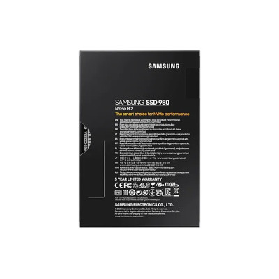 Samsung Накопичувач SSD M.2 500GB PCIe 3.0 980