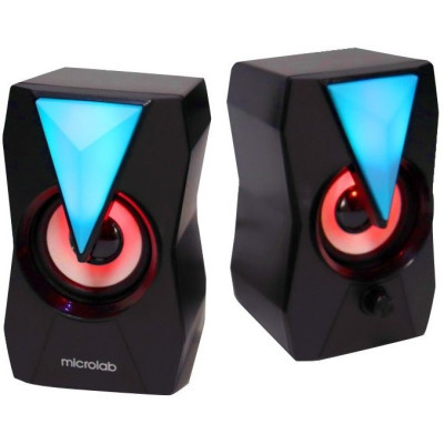 Microlab Акустична система B-22 2.0, USB, mini-jack, чорний Microlab Акустична система B-22 2.0, USB, mini-jack, чорний