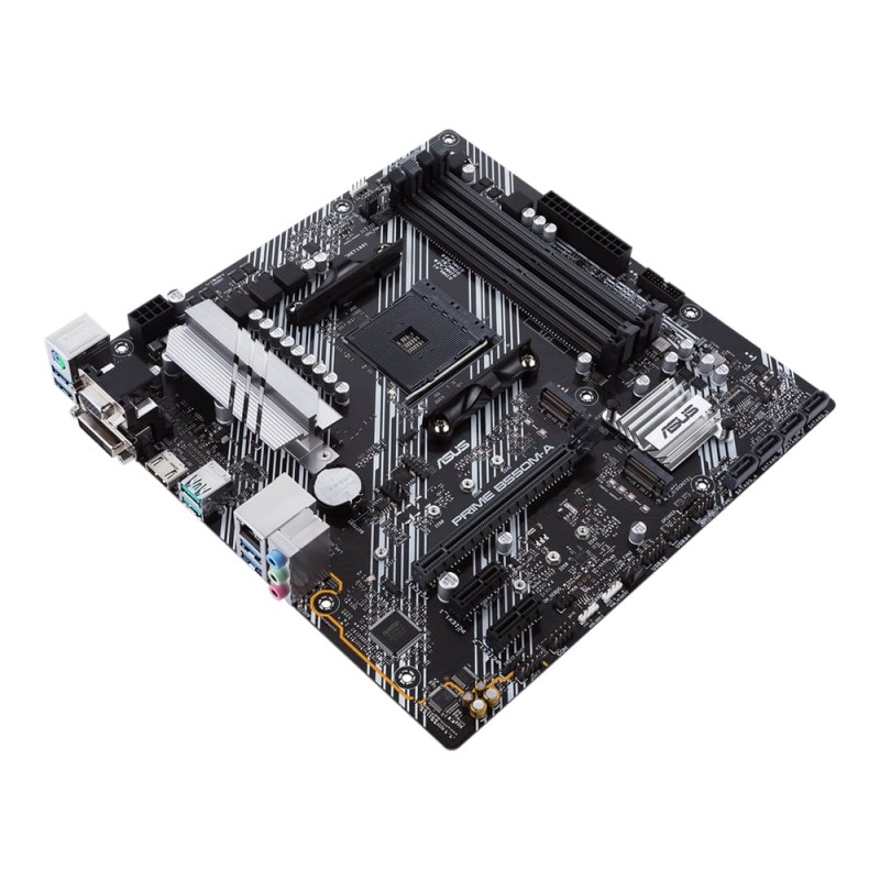 ASUS Материнcька плата PRIME B550M-A sAM4 B550 4xDDR4 M.2 HDMI-DVI-VGA mATX