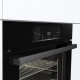 Gorenje Духова шафа електрична, 77л, A+, пара, дисплей, піроліз, чорний