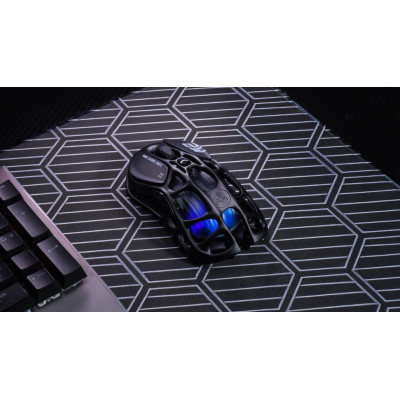 GravaStar Миша Mercury M2, BT/WL/USB-A, RGB, чорний