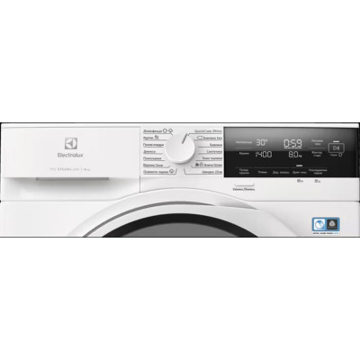 Electrolux Пральна машина фронтальна, 10кг, 1400, A+++, 66см, дисплей, пара, інвертор, білий