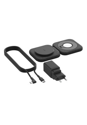 Belkin Зарядний пристрій бездротовий 2в1 15Вт Travel Pad Qi2
