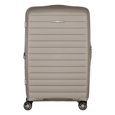 2E Валіза, Aero, поліпропілен, середня, 63/78 л, TSA, 4 колеса, EXP, сіро-коричневий 2E Валіза, Aero, поліпропілен, середня, 63/78 л, TSA, 4 колеса, EXP, сіро-коричневий