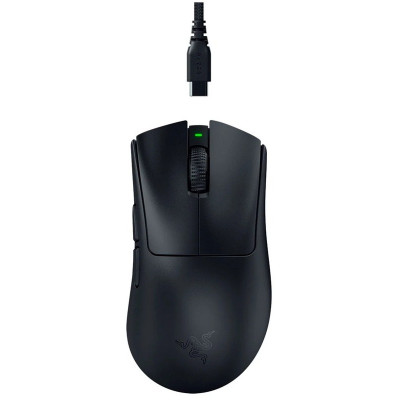 Razer DeathAdder V4 Pro Gen-2, USB-A/WL, чорний