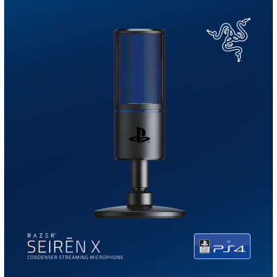 Razer Seiren X[PS4, black/blue]