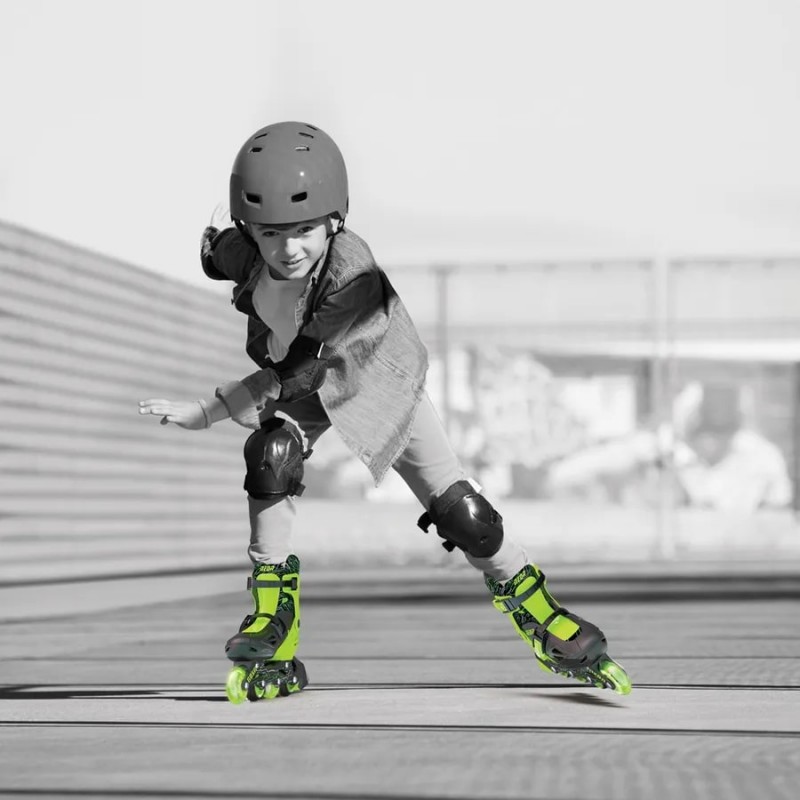 NEON Роликові ковзани Inline Skates Зелений (Размір 34-37)