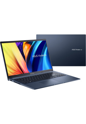 ASUS Ноутбук Vivobook 15 M1502YA-BQ325 15.6" FHD IPS, AMD R5-7430U, 16GB, F512GB, UMA, NoOS, Синій