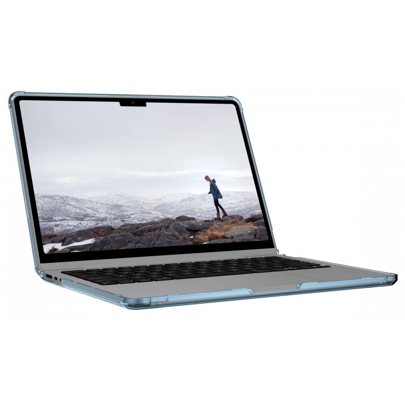 UAG Чохол [U] для MacBook Air 13"(2022), Lucent, Cerulean