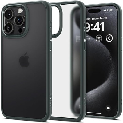 Spigen Чохол для Apple iPhone 15 Pro Ultra Hybrid, Frost Green