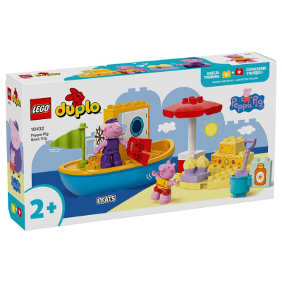 LEGO Конструктор DUPLO Peppa Pig Морська прогулянка Пеппі на човні