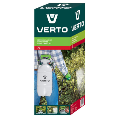 Verto Обприскувач помповий, 7 л, 3 бар, 0.9 л/хв
