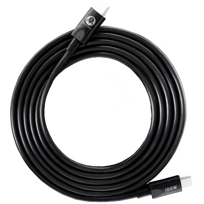 GravaStar USB-C > USB-C заряджання/синхронізації 1.5м, Type-C, 100w, чорний