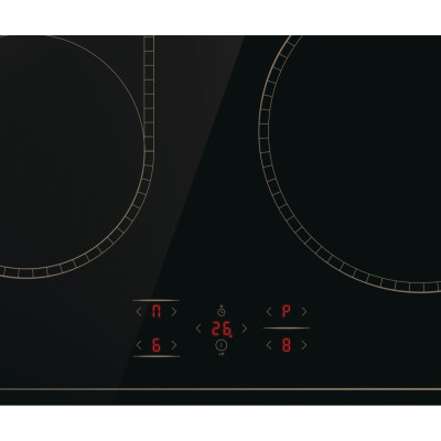 Gorenje Варильна поверхня індукційна, 60см, PowerBoost, TouchControl, поєднання конфорок, чорний