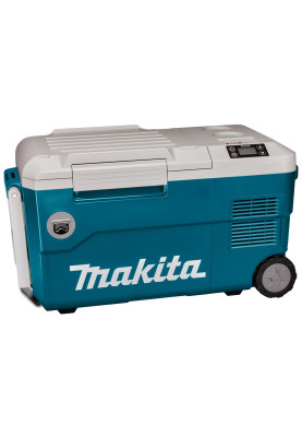 Makita Холодильник акумуляторний мобільний CW001GZ 40V XGT 220 / 12В /40В XGT з функцією нагріву -18°/+60° 20л 13кг