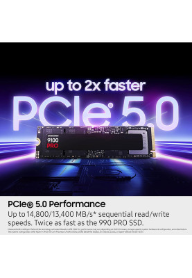 Samsung Накопичувач SSD Samsung M.2 4TB PCIe 5.0 9100PRO