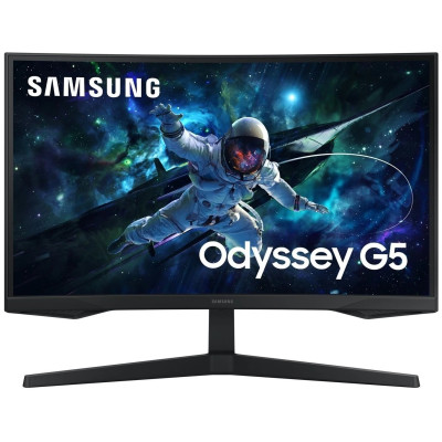 Samsung Монітор Samsung 27" Odyssey G55C 2xHDMI, DP, VA, 2560x1440, 165Hz, 1ms, CURVED
