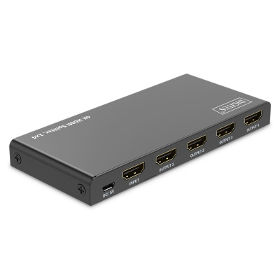 Digitus Відеосплітер DIGITUS HDMI (INx1 - OUTx4), 4K Digitus Відеосплітер DIGITUS HDMI (INx1 - OUTx4), 4K
