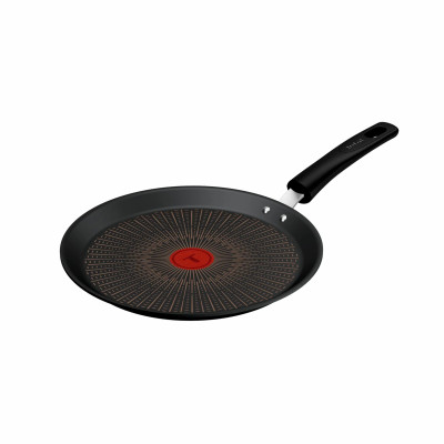 Tefal Сковорода для млинців Tefal Excellence Fusion, 25см, алюміній, бакеліт, чорний