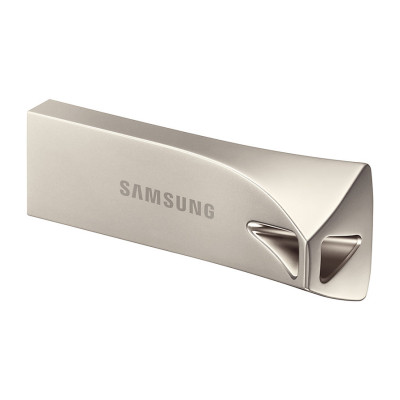 Samsung Накопичувач USB 3.1 128GB Type-A Bar Plus Сріблій Samsung Накопичувач USB 3.1 128GB Type-A Bar Plus Сріблій