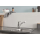 Grohe Змішувач для кухні Swift довж.виливу - 227мм, поворотний, 1 важіль, хром