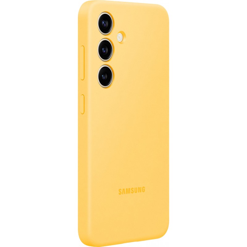 Samsung Чохол для Galaxy S24 (S921), Silicone Case, жовтий