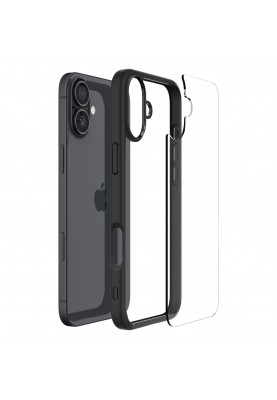 Spigen Чохол для iPhone 16, Ultra Hybrid, Matte Black