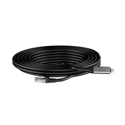 Digitus Кабель DIGITUS Ethernet USB-C - RJ45 CAT 6A S/FTP, 1 Gbit/s, 2m, LSZH