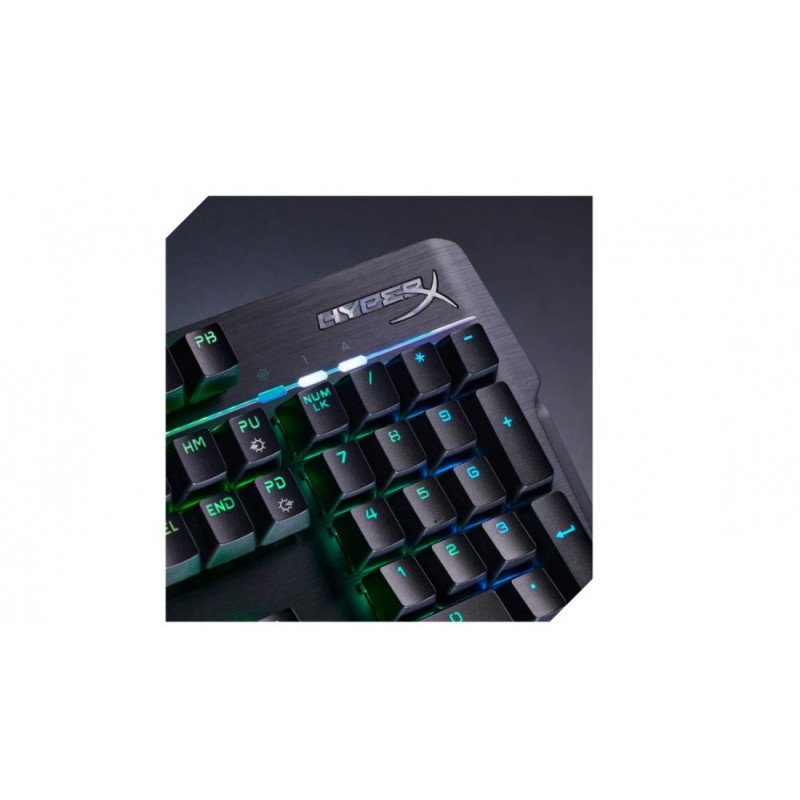 HyperX Клавіатура HyperX Alloy MKW100 TTC Red USB RGB ENG/RU, Black