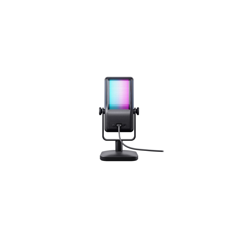Cherry Xtrfy Мікрофон геймінговий NGALE R, Cardioid, USB-A, 2м, RGB, чорний