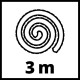 Einhell Шланг для пилососів, преміум, надміцний, 3м
