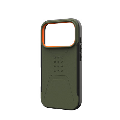 UAG Чохол UAG для iPhone 17 Pro, Civilian MagSafe, Olive/Orange