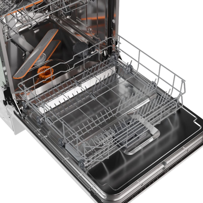 Gorenje Посудомийна машина вбудовувана, 16компл., A+++, 60см, AquaStop, автоматичне відчинення, сенсорн.упр, 3и кошики, білий