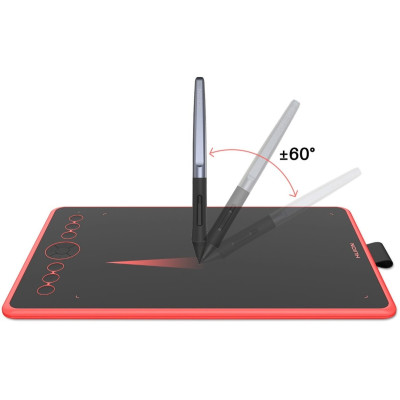 Huion Графічний планшет Huion Inspiroy Ink H320M, Coral red