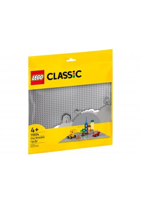 LEGO Конструктор Classic Базова пластина сірого кольору 11024