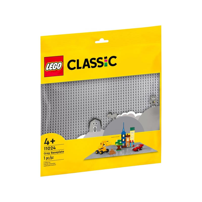 LEGO Конструктор Classic Базова пластина сірого кольору 11024