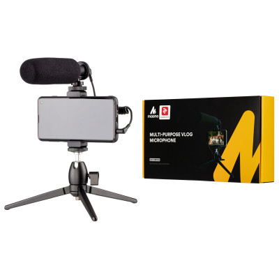 2E Мікрофон з триподом для мобільних пристроїв 2Е MM011 Vlog KIT, 3.5mm