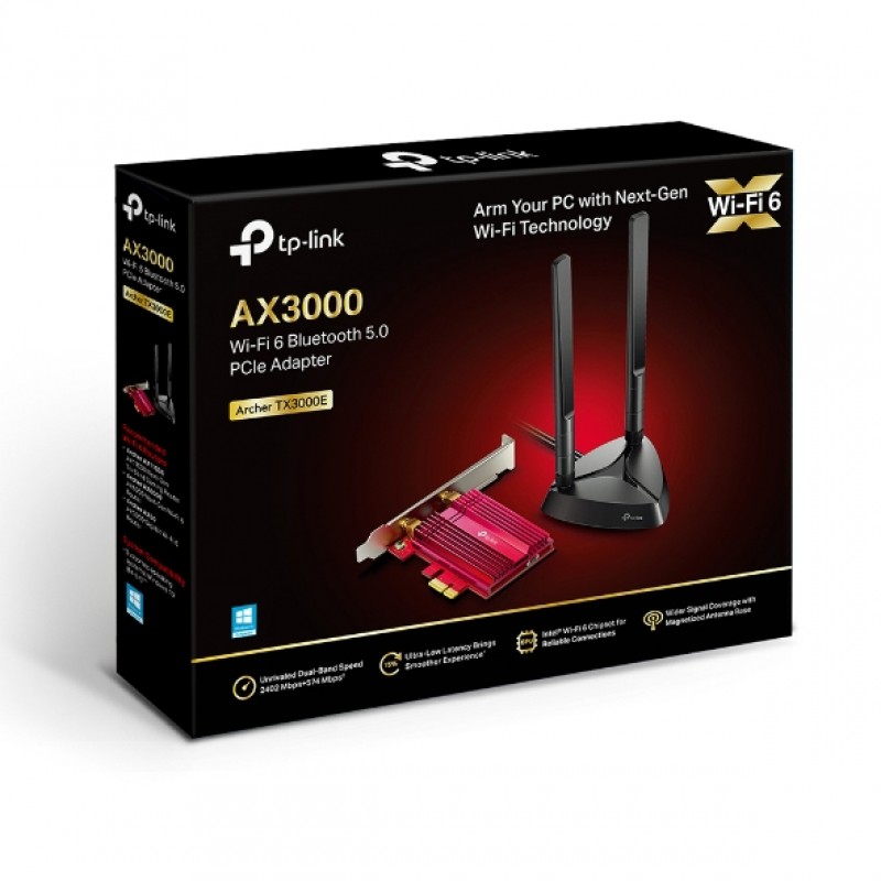 TP-Link WiFi-адаптер TX3000E AX3000 BT5.0 PCI Express