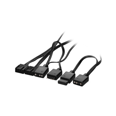 2E Gaming Процесорний кулер Air Cool AC120D6-ARGB, LGA1851, 1700, 1366, 1200, 115x, AM5, AM4, AM3, AM3+, AM2, AM2+, FM2, FM1, 4pin PWM, 3pin +5VARGB, TDP 200W